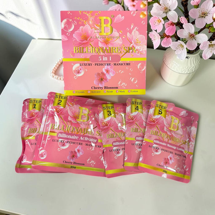 Deluxe Pedicure 5 Steps Billionaire