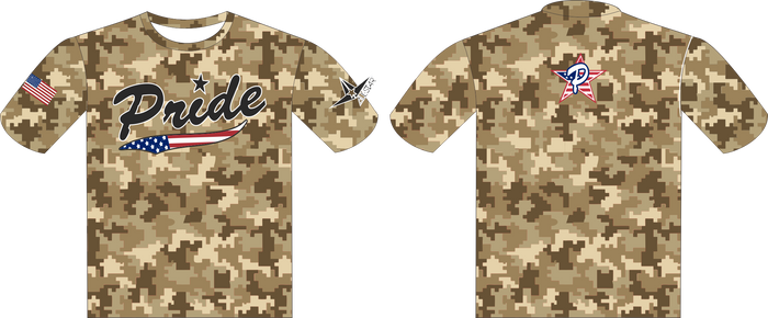 Desert Camo Coaches Shirt