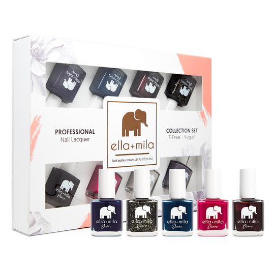 Desire Collection 8-pack nail polish set in its gift box – ella+mila