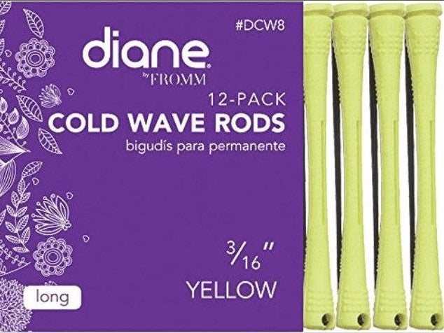 Diane Cold Wave Rods - 9 SIZES - Palms Fashion Inc.