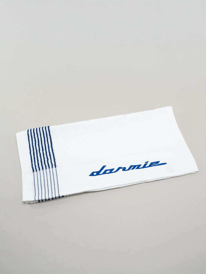 Dormie Signature Player's Towel - Blue Stitch