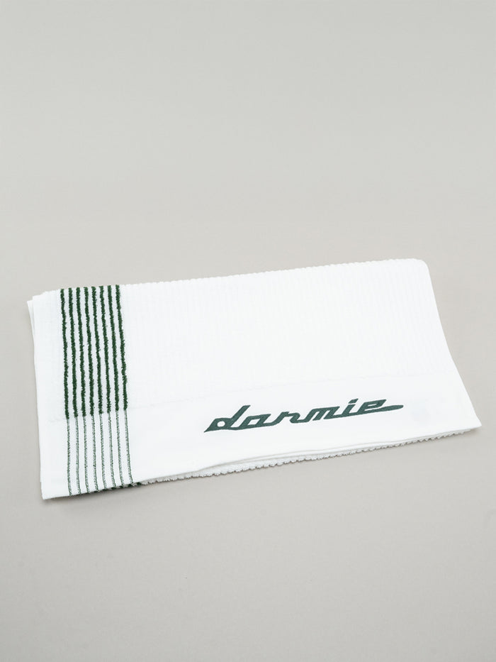Dormie Signature Player's Towel - Green Stitch