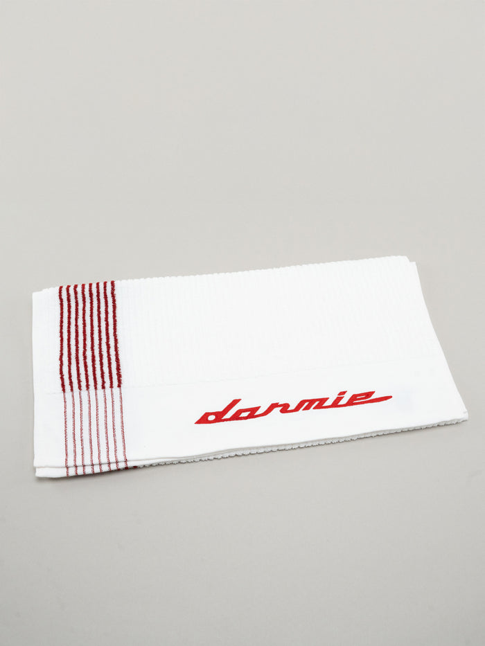 Dormie Signature Player's Towel - Red Stitch