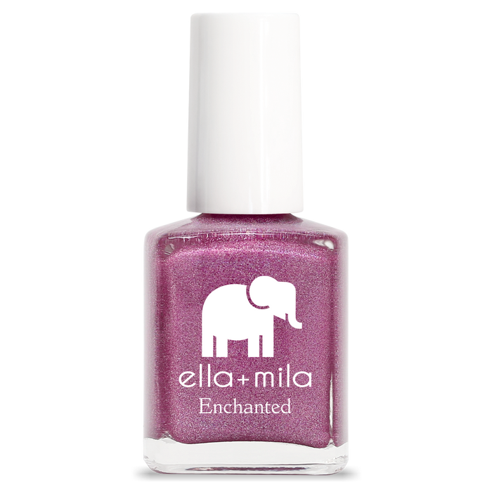 Dragonfly holographic fuchsia nail polish bottle – ella+mila Enchanted