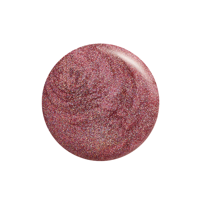 Dragonfly holographic fuchsia nail polish color swatch