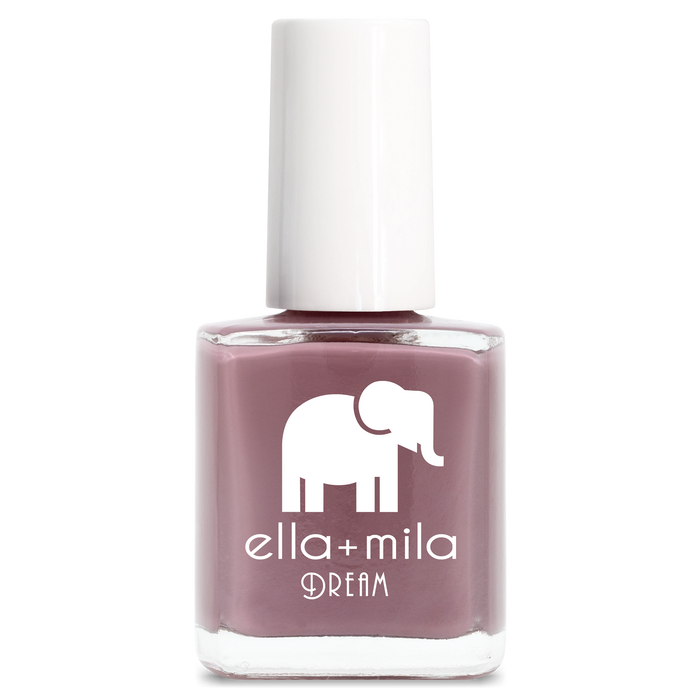 Dreamcatcher dusty nude purple nail polish bottle – ella+mila Dream