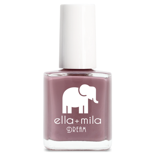 Dreamcatcher dusty nude purple nail polish bottle – ella+mila Dream