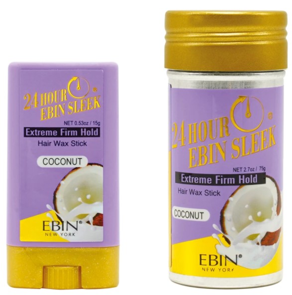 EBIN 24 HOUR EBIN SLEEK WAX STICK - COCONUT - Palms Fashion Inc.