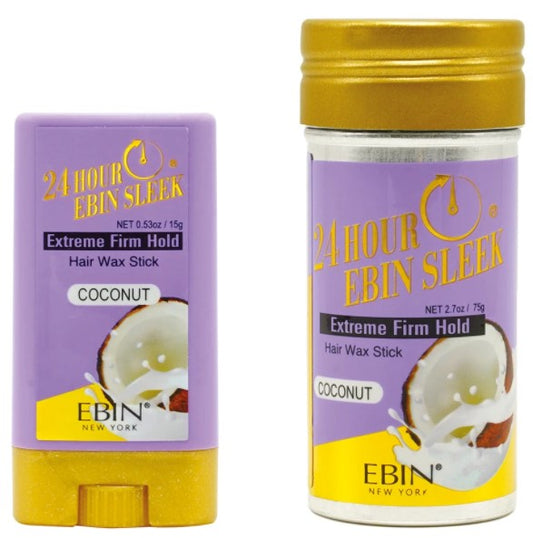 EBIN 24 HOUR EBIN SLEEK WAX STICK - COCONUT - Palms Fashion Inc.