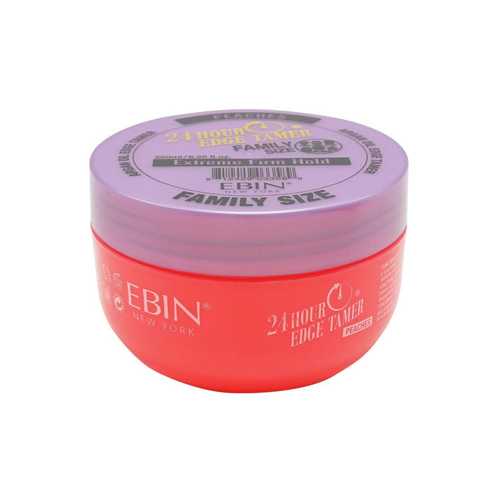 Ebin 24 Hour Edge Tamer  EXTREME FIRM HOLD Fruity Peach 8.25oz - Family Size - Palms Fashion Inc.
