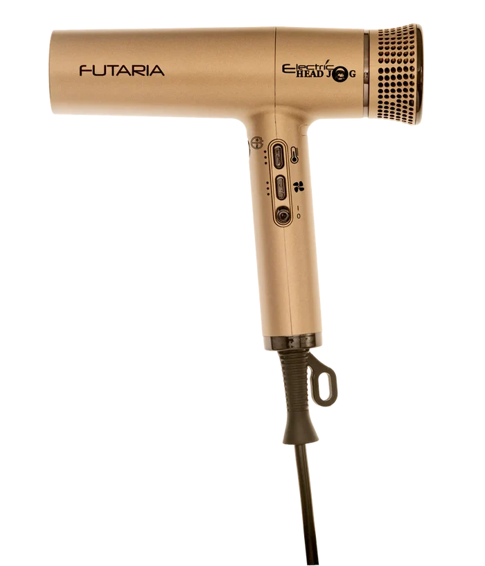 Electric Head Jog Futaria Moonlight Hair Dryer Gold