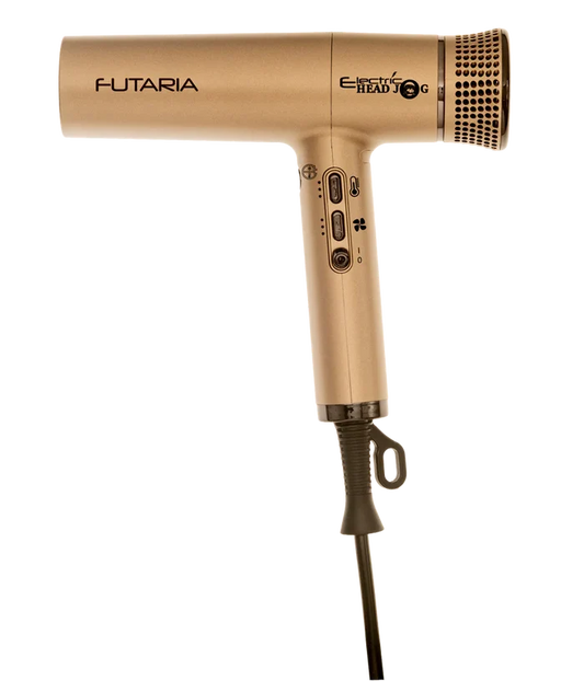 Electric Head Jog Futaria Moonlight Hair Dryer Gold