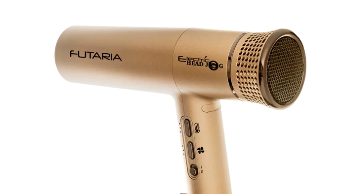 Electric Head Jog Futaria Moonlight Hair Dryer Gold
