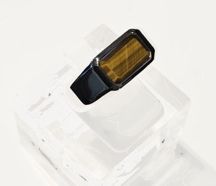 Element Series - Sterling Silver Natural Tiger Eye Ring