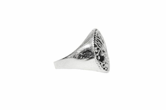 Enchanted Tree of Life Ring – Sterling Silver Spiritual Jewelry side view