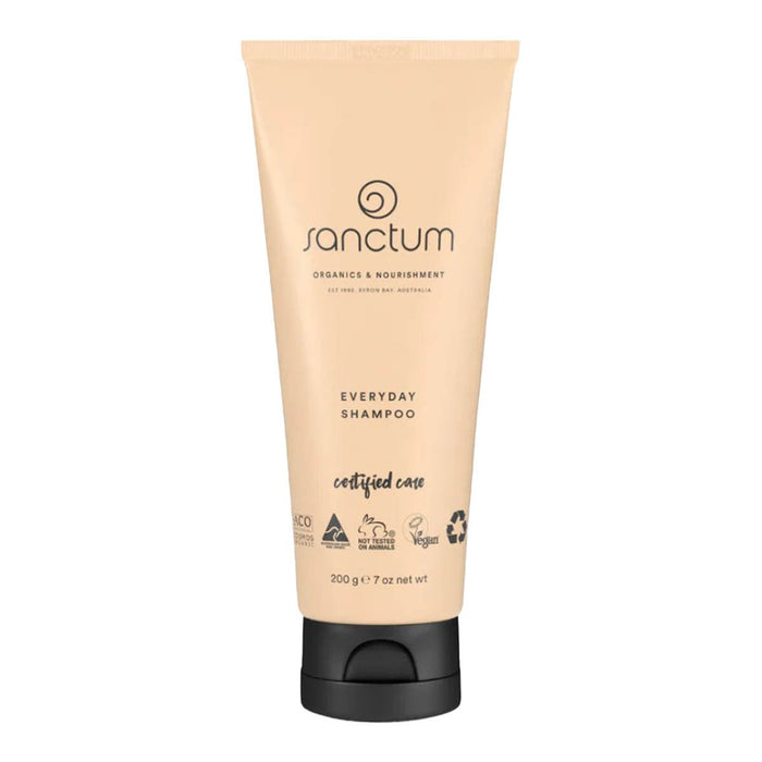 Sanctum Everyday Shampoo tube on a white background.