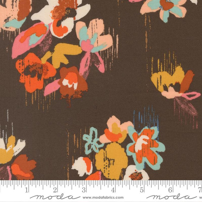 F2687 - Boho Haven Big Flowers - Walnut