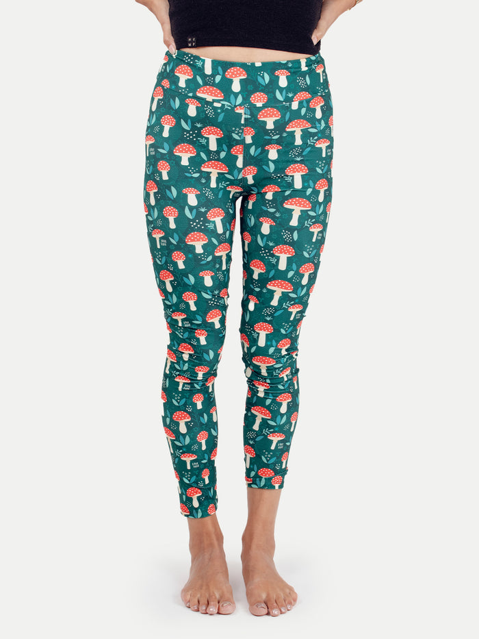 Festival Printed Leggings | Red Cap-Image 1