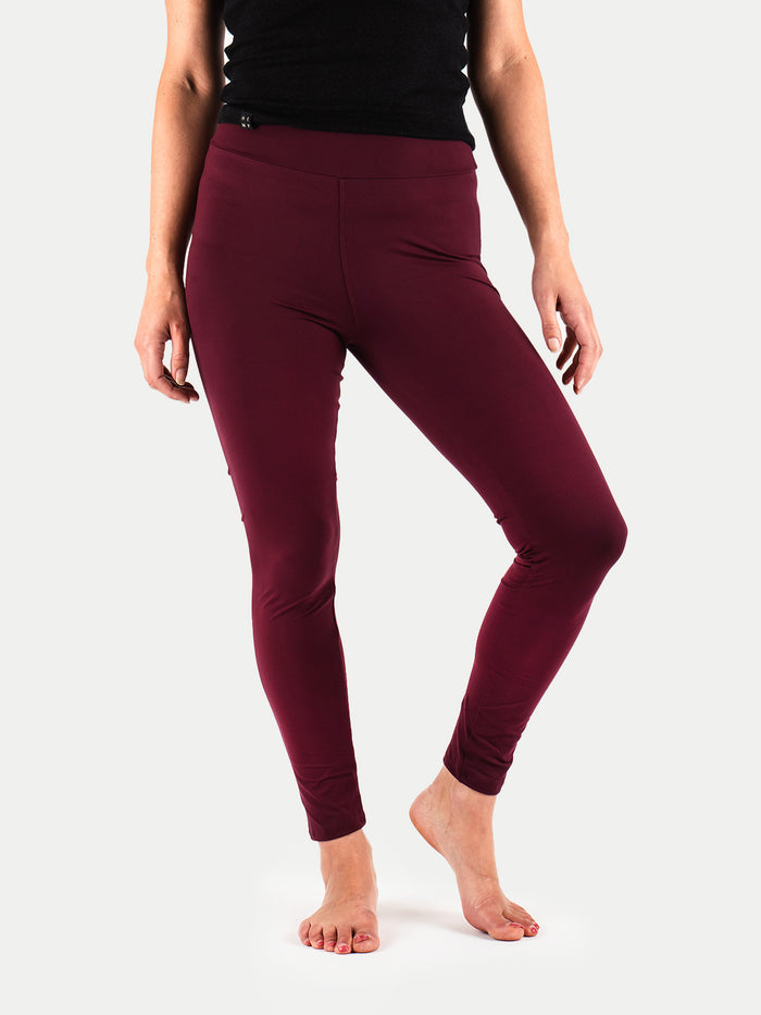 Festival Printed Leggings | Wine-Image 1
