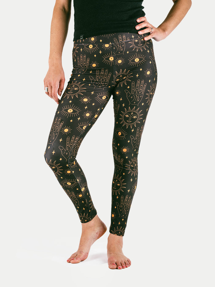 Festival Printed Leggings | Celestial-Image 1