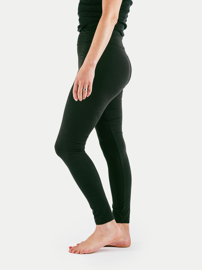 Festival Printed Leggings | Black-Image 2