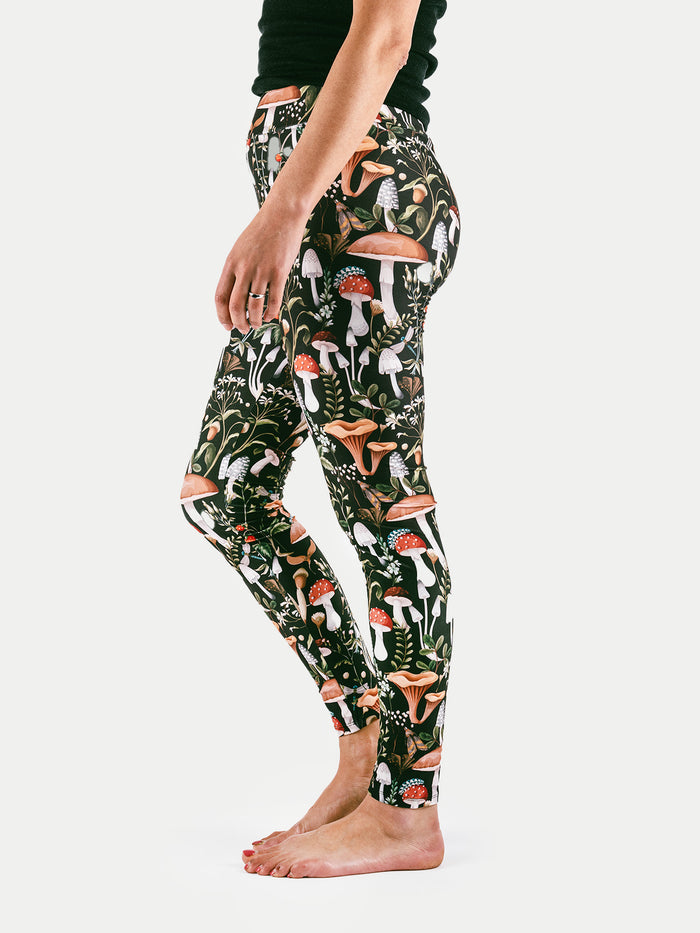 Festival Printed Leggings | Mushroom-Image 2