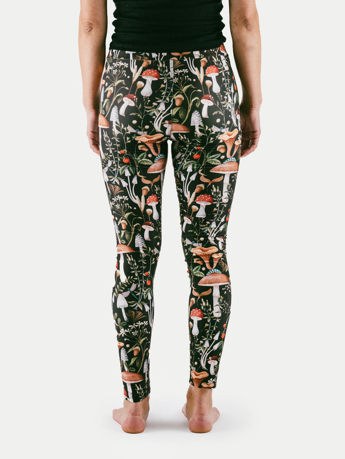 Festival Printed Leggings | Mushroom-Image 3