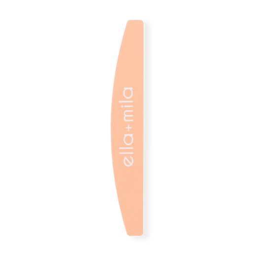 Peach half-moon nail file – ella+mila Filer