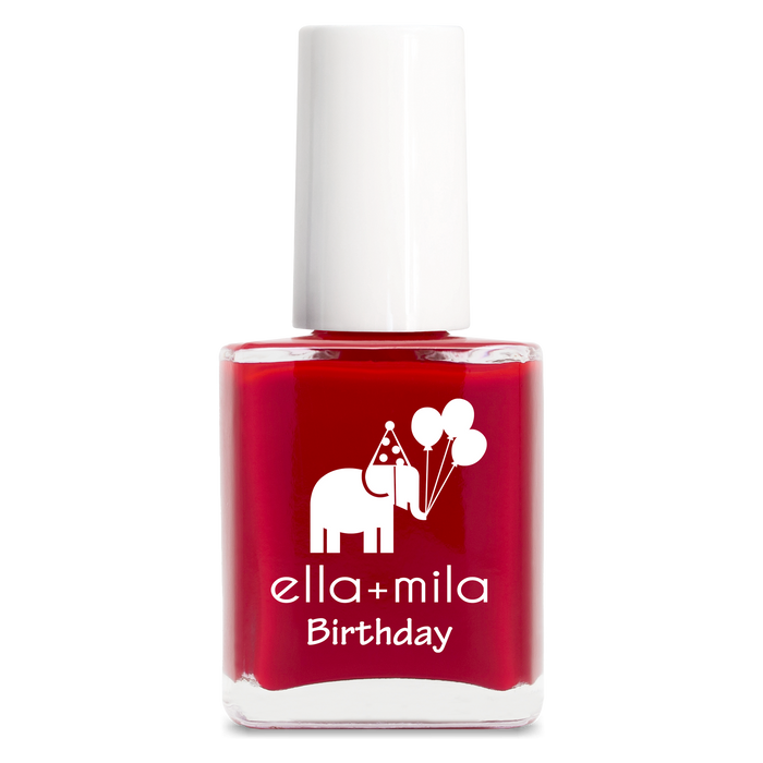 Fourth Wish true red nail polish bottle – ella+mila Birthday