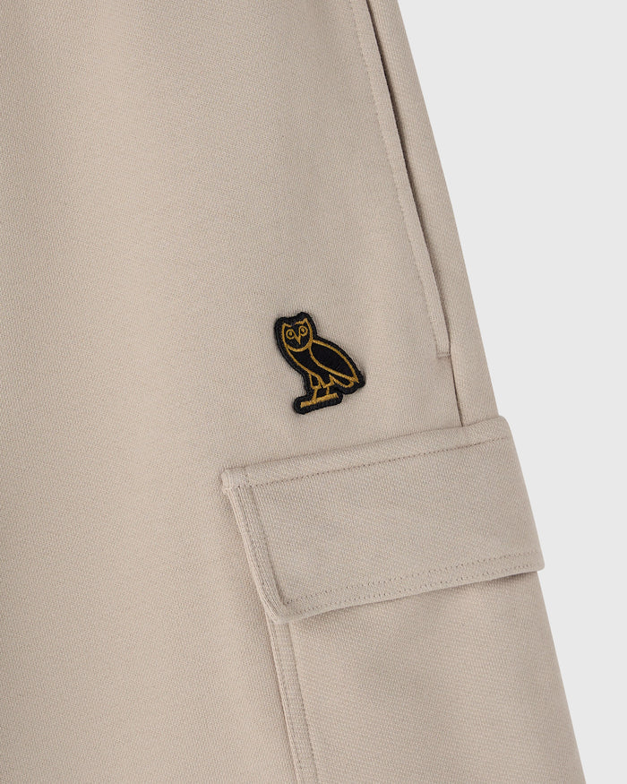 French Terry Cargo Short - Sandstone