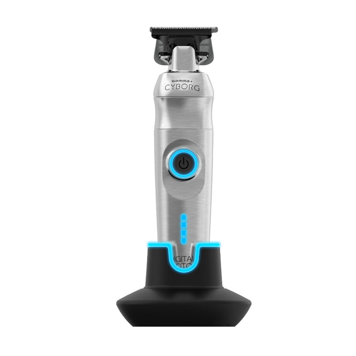 Gamma Cyborg Cordless Trimmer with Digital Brushless Motor # GP401S - Palms Fashion Inc.
