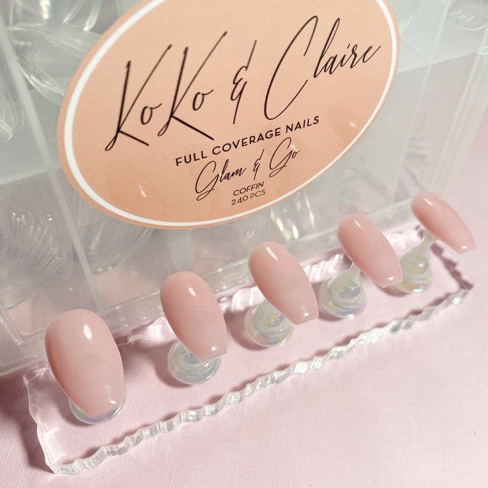 Glam & Go Full Coverage Nails - Coffin | Koko & Claire