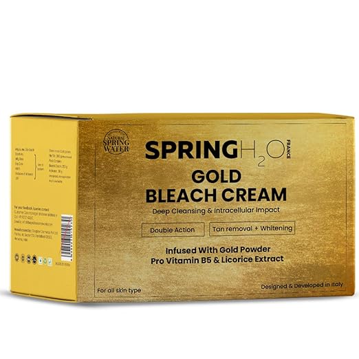 Gold Bleach Cream Deep Cleansing & Intracellular Impact | Infused Pro Vitamin B5