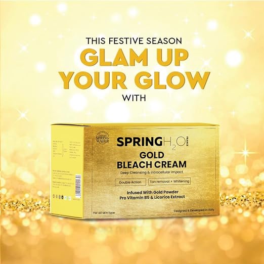 Gold Bleach Cream Deep Cleansing & Intracellular Impact | Infused Pro Vitamin B5