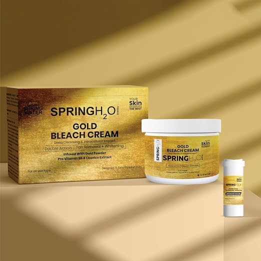 Gold Bleach Cream Deep Cleansing & Intracellular Impact | Infused Pro Vitamin B5