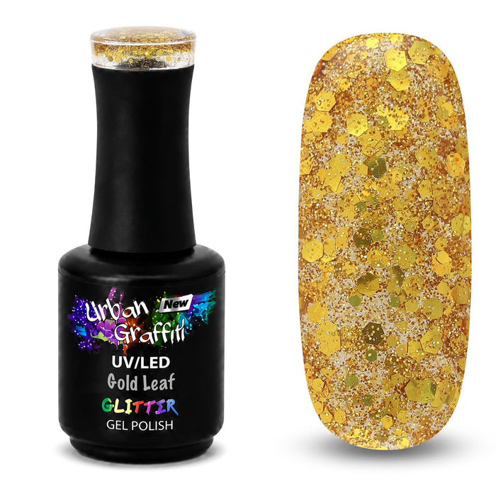Gold Leaf - UGGP-A0891 Urban Graffiti Gel Polish 15ml