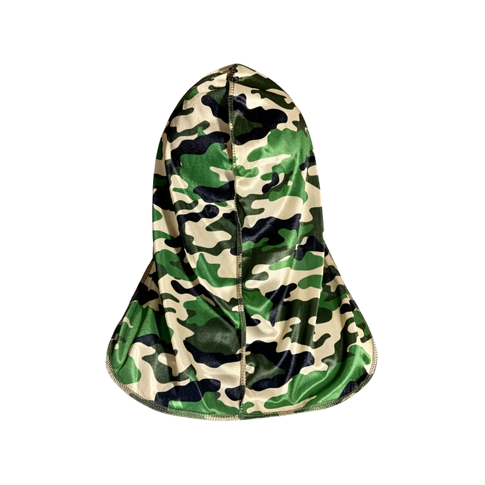Green Camouflage Durag