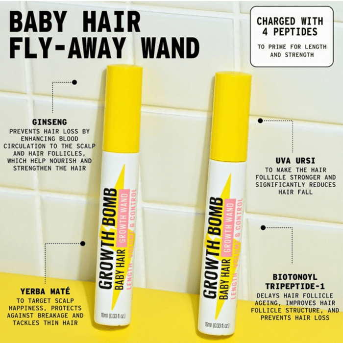 Growth Bomb Hair Slick Wand 10ml - Beauty Tribe
