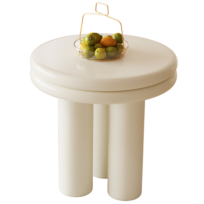 Guyii Modern Nesting Coffee Table, Round Coffee Table Set