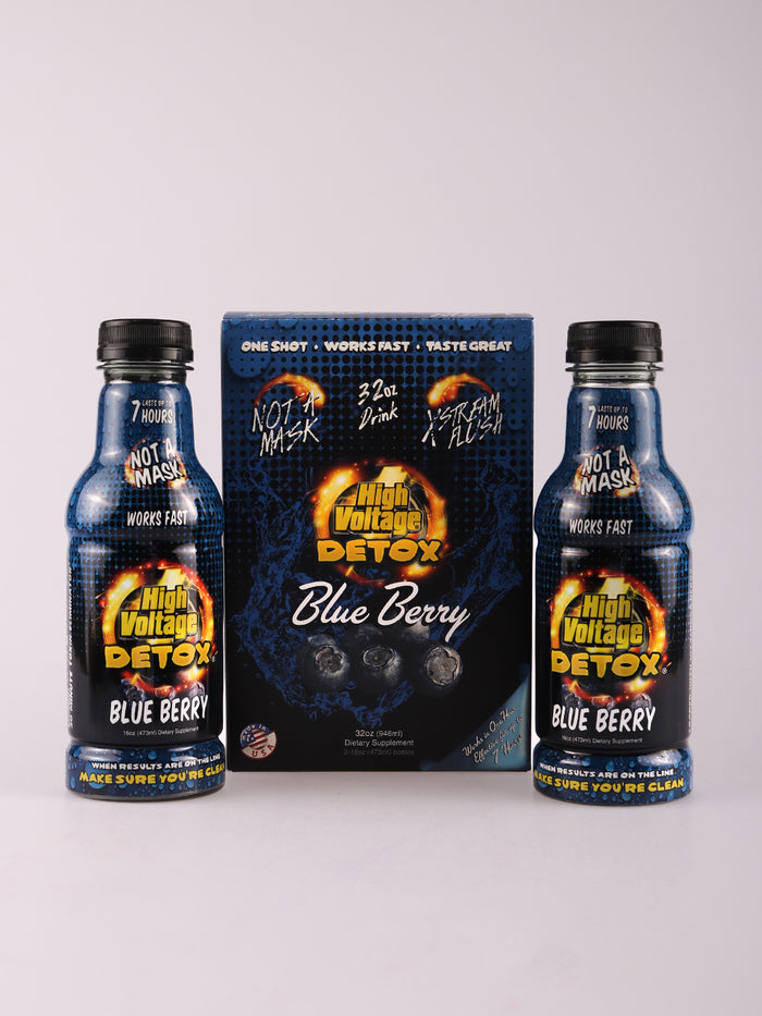 High Voltage Detox Liquid 32 OZ | Blueberry-Image 3