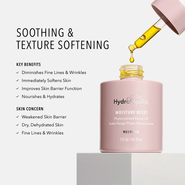 Hydropeptide Moisture Reset: Phytonutrient Facial Oil 30ml - Beauty Tribe