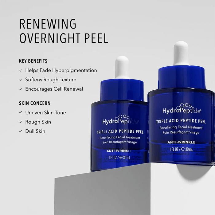 Hydropeptide Triple Acid Peptide Peel 30 pads - Beauty Tribe