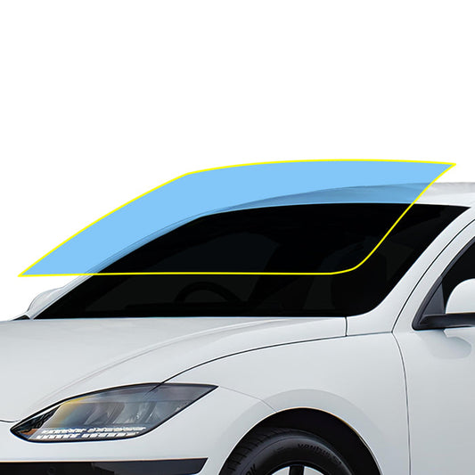 Precut Front Rear Windshield Premium Protection Self Healing Film Kit For Hyundai Ioniq 6 2023+ - Bogar Tech Designs
