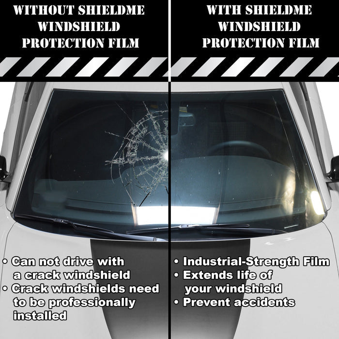 Precut Front Rear Windshield Premium Protection Self Healing Film Kit For Hyundai Ioniq 6 2023+ - Bogar Tech Designs