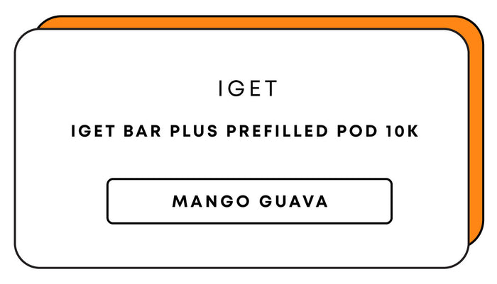 IGET Bar Plus Prefilled Pod 10k | Mango Guava-Image 1