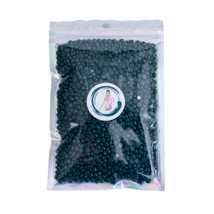 Ipanema blue bead hard wax | 1 lb. Sample