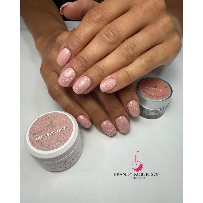 Irresistible, Glitter Gel, 10 ml-Light Elegance-Gel Essentialz