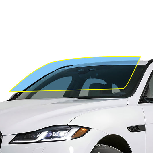 Precut Front Rear Windshield Premium Protection Self Healing Film Kit For Jaguar F - Pace 2017+ - Bogar Tech Designs