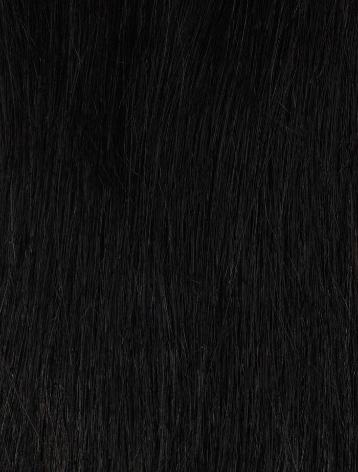Jet Black (#1) Keratin Tip