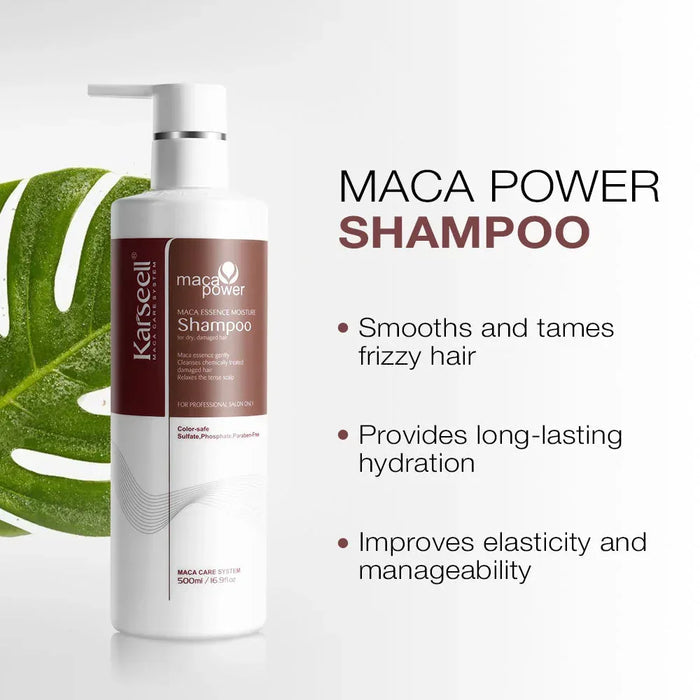 Karseell Magic Power Collagen Set - Ultimate Hair Repair - Hair set (shampoo, mask, oil) - Karseell -- United Arab Emirates -- Pinky Cosmetics